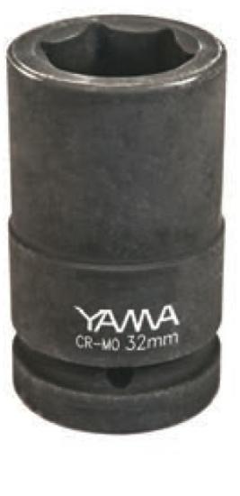 Yama YAHLU122 1’’ 22mm CrMo Uzun Metrik Lokma