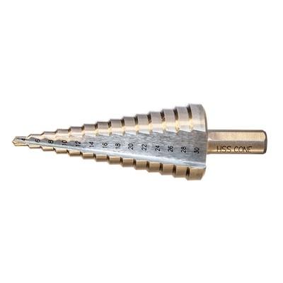 Cone COK412 4-12mm Düz Kanallı Kademeli Matkap Ucu