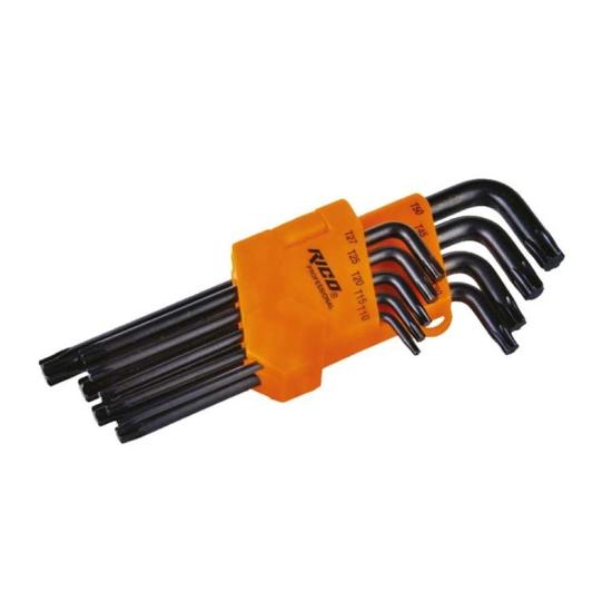 Rico 013-RC0207 9 Parça Torx Allen Anahtar Uzun