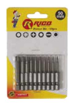 Rico 005-KK1131 10 Parça 50mm Bits Uç Seti