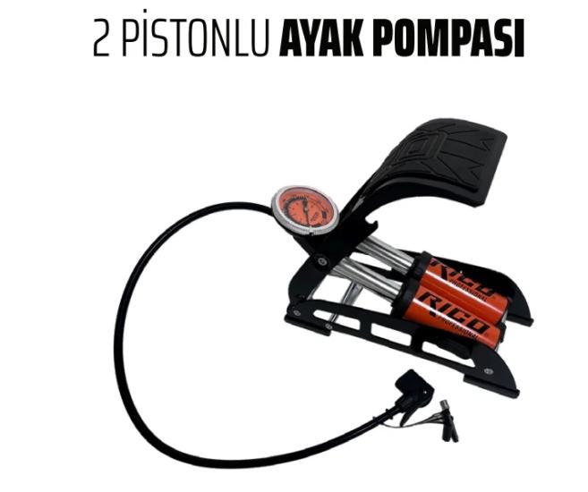 Rico 022-RC4075 2 Pistonlu Ayak Pompası