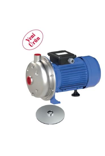 Sumak SMINOX/K-100/1 0.75Kw 1.1/4’’ AISI 304 Paslanmaz Kapalı Çarklı Santrifüj Pompa Monofaze