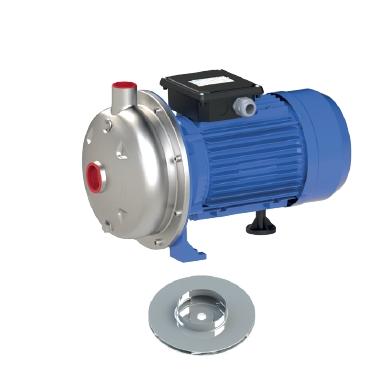 Sumak SMINOX/K-100X 0.75Kw 1.1/2’’ AISI 316 Paslanmaz Santrifüj Pompa Monofaze