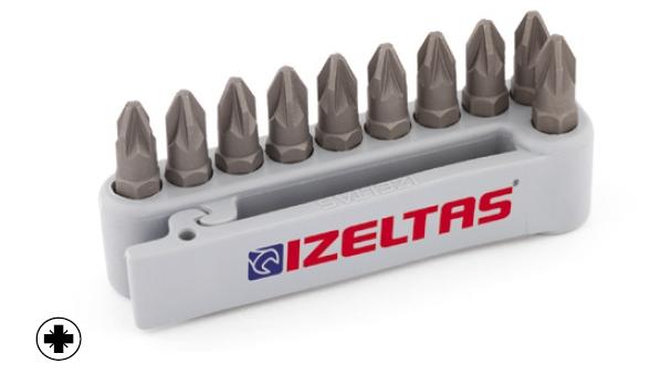 İzeltaş 4825 00 0001 Pz1 Pozidriv Bits Uç Takımı (25mm)