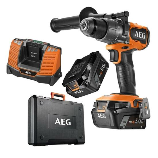 Aeg BS 18C3BL-402C 18V Akülü Matkap 2x4.0Ah