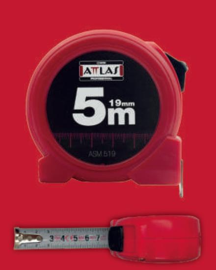 Attlas ASM519 19mm 5mt Şerit Metre