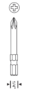 Proscr SCR03053 PH1*25 Yıldız Bits Uç