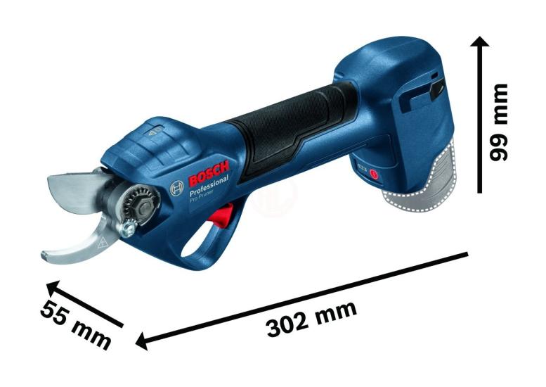 Bosch Akülü Bahçe Makası Pro Pruner (Aküsüz) - 06019K1020