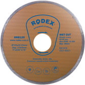 Rodex Elmas Kesme Diskleri (Sürekli Tip)