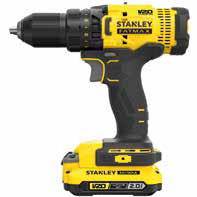 Stanley SCD700D2K 18V 2.0AH V20 Lityum Çift Akülü Darbesiz Matkap