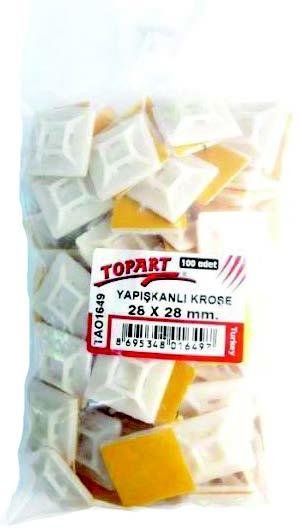 Topart%20TA01649%20Yapışkan%20Kroşe%20100’lü%20Paket